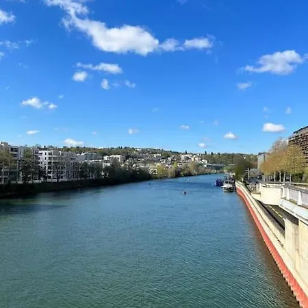 Apartamento Appt River View Next Eiffel Tour And Roland-garros Boulogne-Billancourt